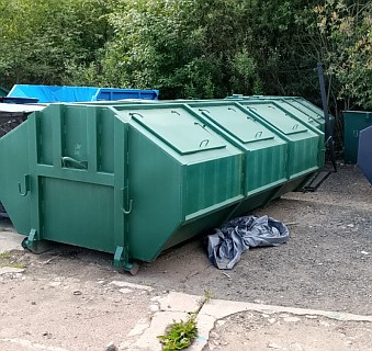 Контейнер бункер с люками 9, 12, 14 м3